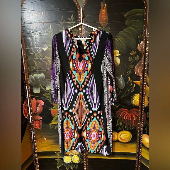 Chico's Dresses & Skirts - Chico's Multicolor Digital Print Dress (D3)